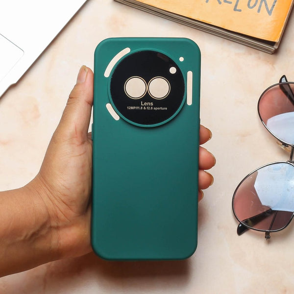 Spoov Luxury Dark Green Silicone Case for Nothing 2A - The Hatke