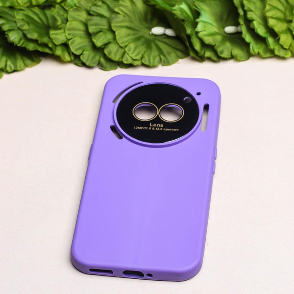Spoov Luxury Voilet Silicone Case for Nothing 2A - The Hatke