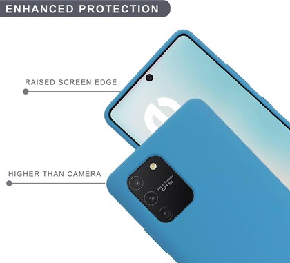 Sky Blue Original Silicone case for Samsung S10 Lite