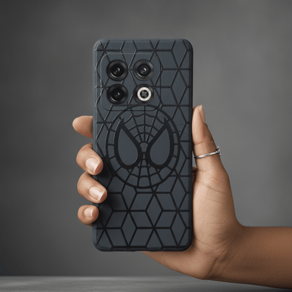 Spytron Embossed Silicone case for Oneplus 10 Pro - The Hatke