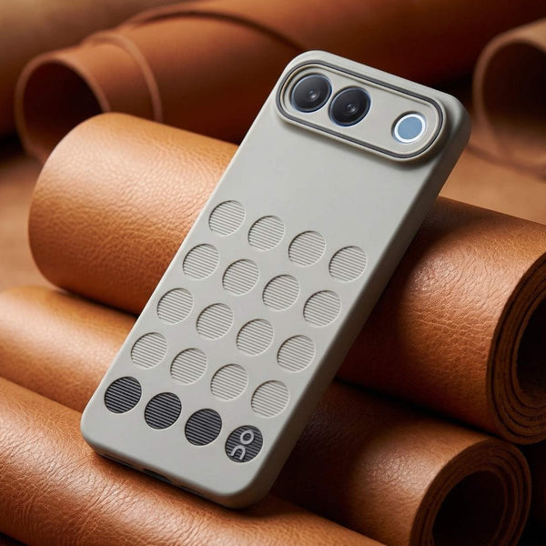 Stack Grey Silicone Case for Vivo S2 - The Hatke