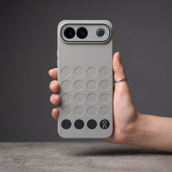 Stack Grey Silicone Case for Vivo S2 - The Hatke