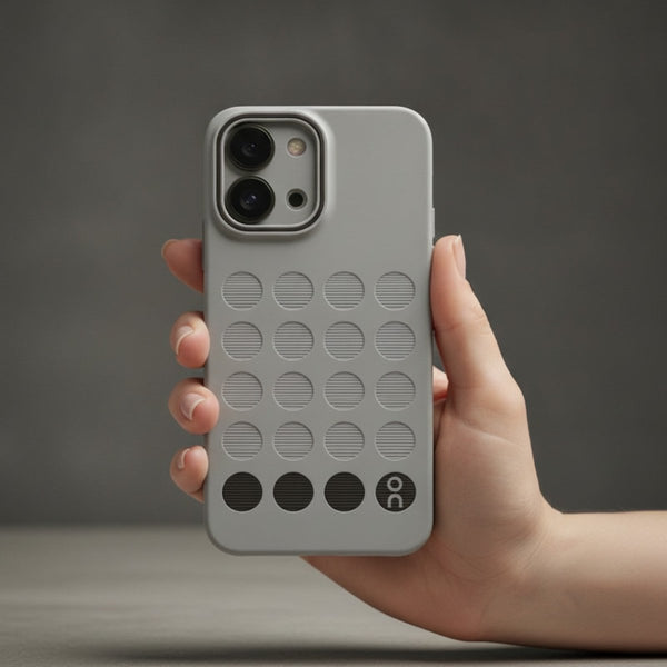 Stack Grey Silicone Case for Vivo Y51 Pro - The Hatke