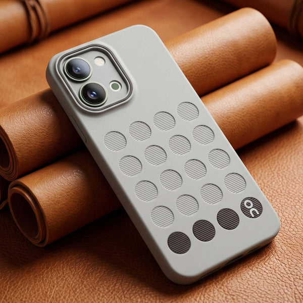 Stack Grey Silicone Case for Vivo Y51 Pro - The Hatke
