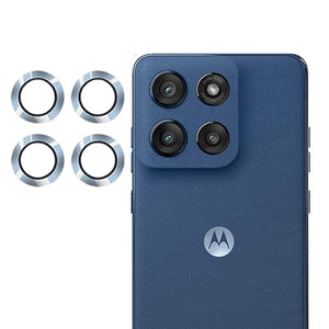 Blue Metallic camera ring lens guard for MOTOROLA Edge 60 Stylus