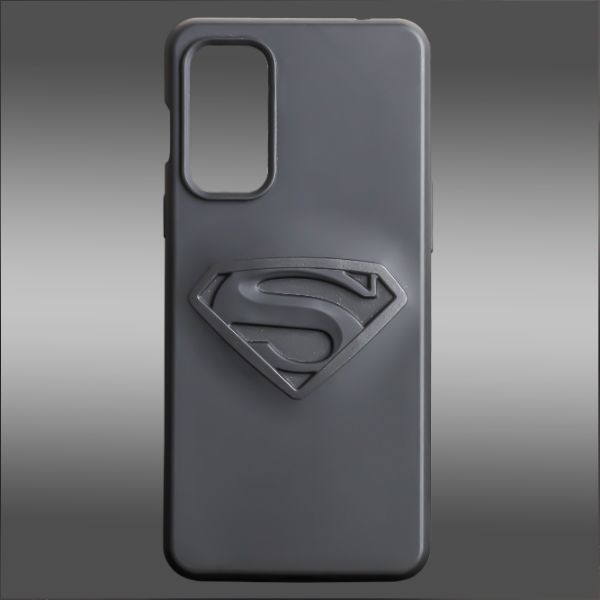 Superher-S Engraved silicon Case for Oneplus 9R - The Hatke