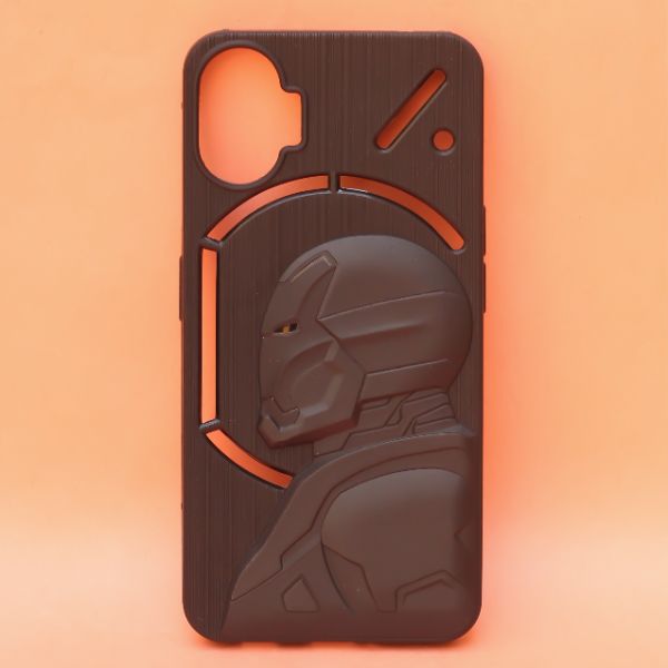 Superhero 2 Engraved silicon Case for Nothing Phone 1 - The Hatke