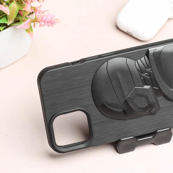 Superhero 2 Engraved Silicone Case for Apple iphone 14 - The Hatke