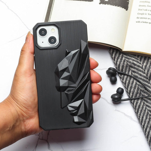 Superhero Engraved logo silicon Case for Apple Iphone 15 Plus - The Hatke