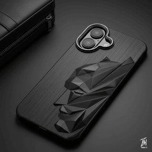 Superhero Engraved logo silicon Case for Apple Iphone 16