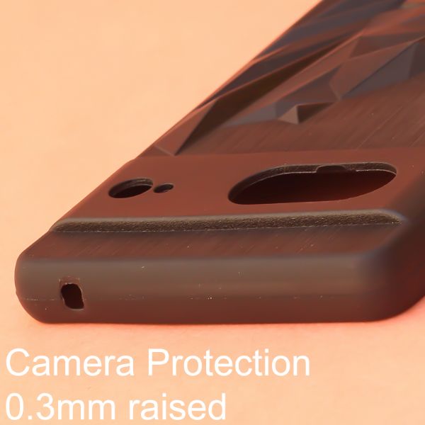 Superhero Engraved logo silicon Case for Google Pixel 7 - The Hatke