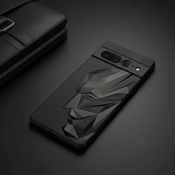 Superhero Engraved logo silicon Case for Google Pixel 7 Pro - The Hatke