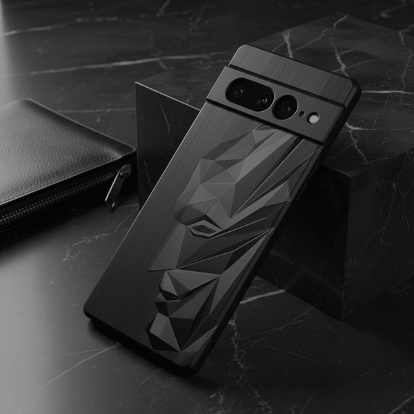 Superhero Engraved logo silicon Case for Google Pixel 7 Pro - The Hatke