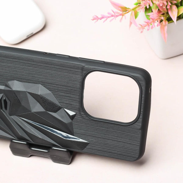 Superhero Engraved logo silicon Case for Motorola Edge 50 Pro 5g - The Hatke