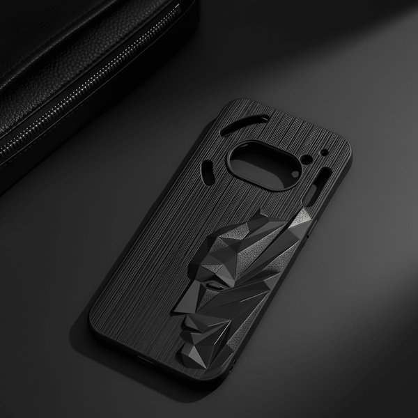 Superhero Engraved logo silicon Case for Nothing Phone 2A - The Hatke
