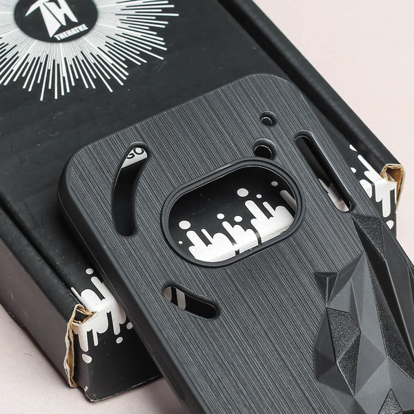 Superhero Engraved logo silicon Case for Nothing Phone 2A - The Hatke