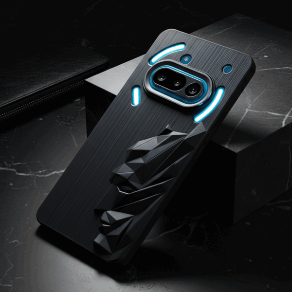Superhero Engraved logo silicon Case for Nothing Phone 3A - The Hatke