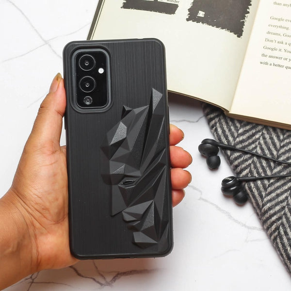 Superhero Engraved logo silicon Case for Oneplus 9 - The Hatke