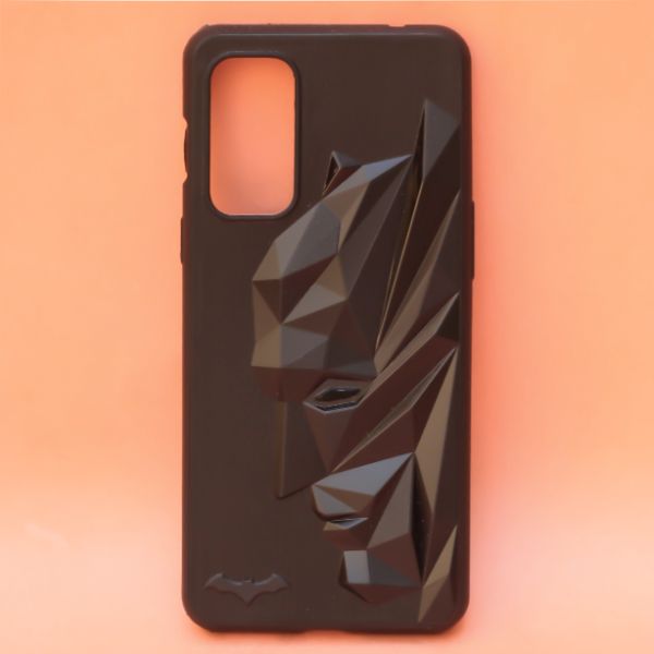 Superhero Engraved logo silicon Case for Oneplus Nord 2 - The Hatke