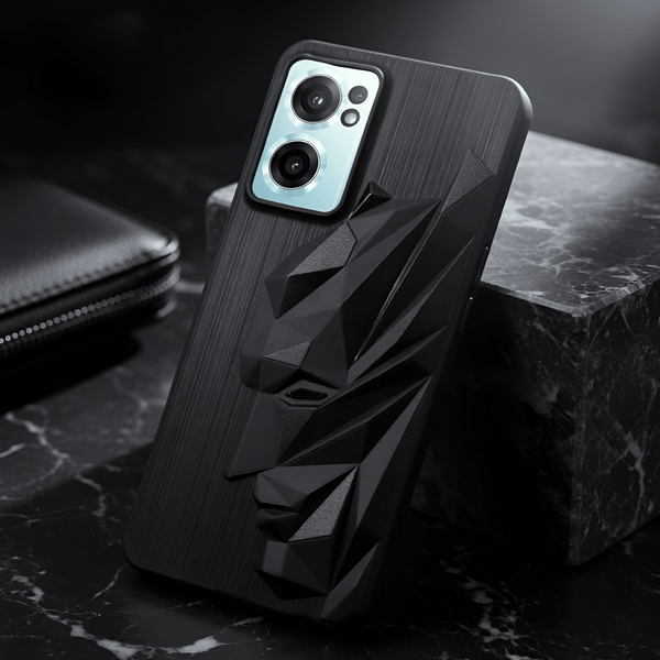 Superhero Engraved logo silicon Case for Oneplus Nord CE 2 - The Hatke