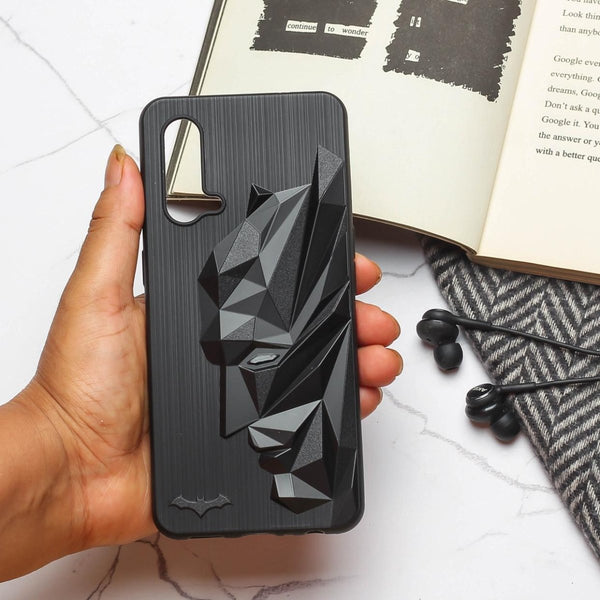 Superhero Engraved logo silicon Case for Oneplus Nord CE - The Hatke