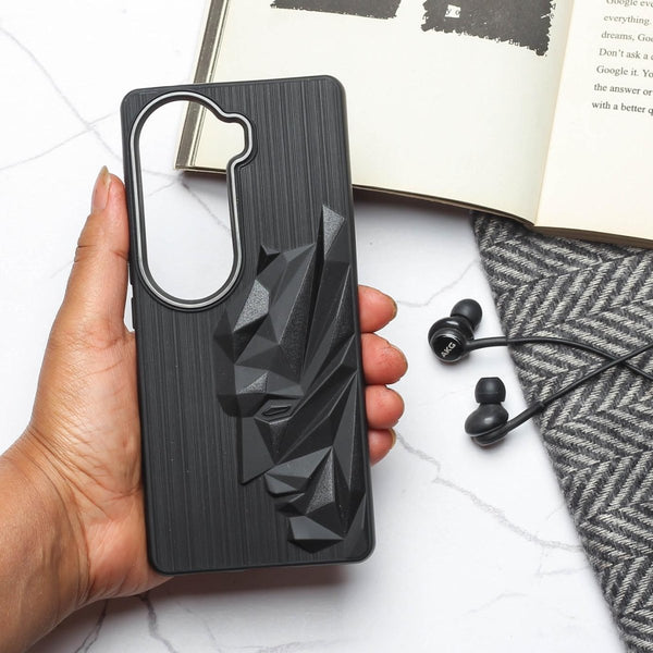 Superhero Engraved logo silicon Case for Oppo Reno 11 Pro - The Hatke