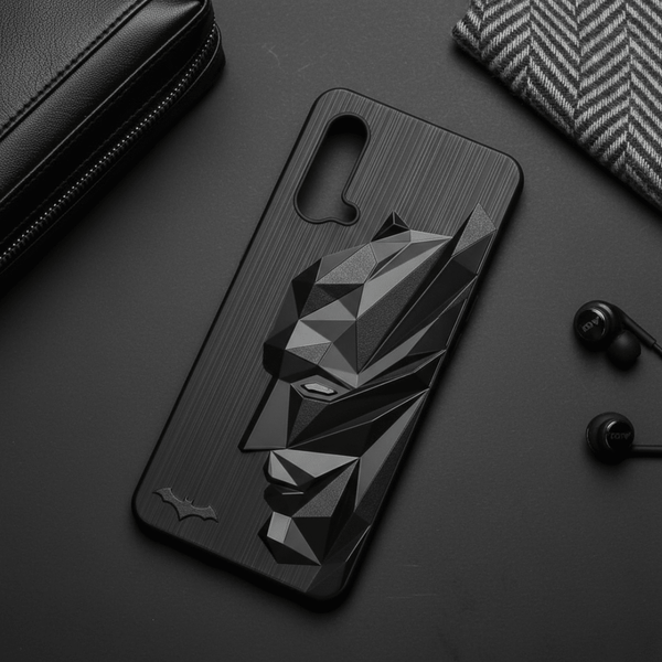 Superhero Engraved logo silicon Case for Realme GT Master - The Hatke