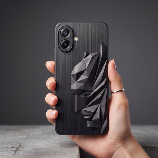 Superhero Engraved logo silicon Case for Samsung A07 - The Hatke