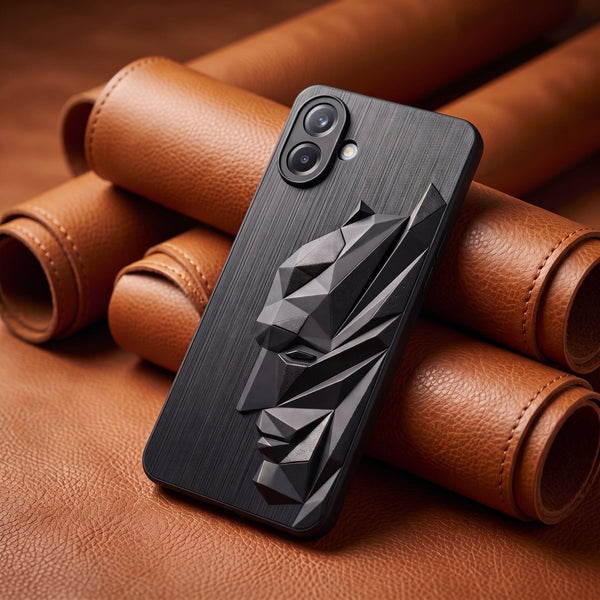 Superhero Engraved logo silicon Case for Samsung A07 - The Hatke