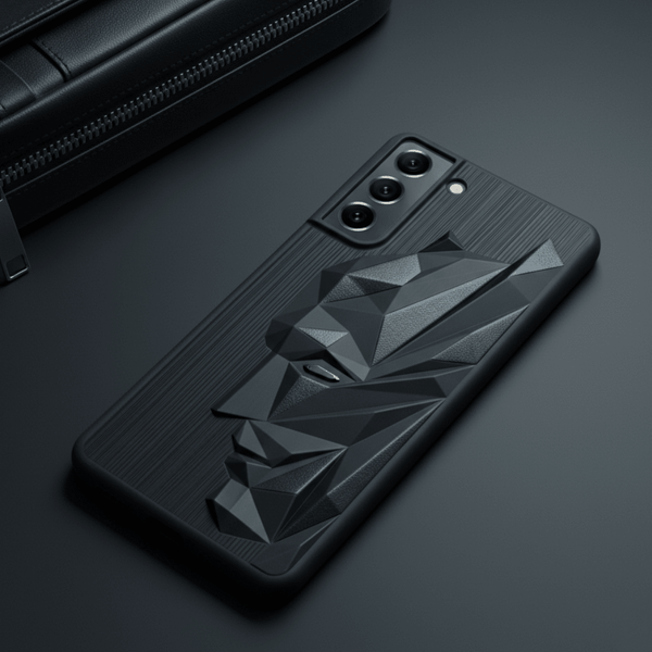 Superhero Engraved logo silicon Case for Samsung S21 FE - The Hatke