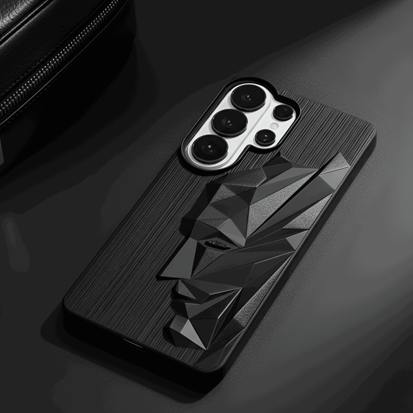 Superhero Engraved logo silicon Case for Samsung S26 Ultra - The Hatke