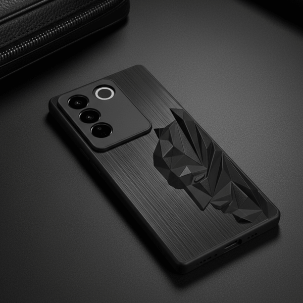 Superhero Engraved logo silicon Case for Vivo V27 Pro - The Hatke