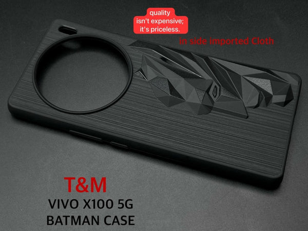 Superhero Engraved logo silicon Case for Vivo X100 - The Hatke