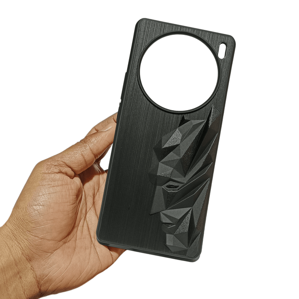 Superhero Engraved logo silicon Case for Vivo X100 - The Hatke