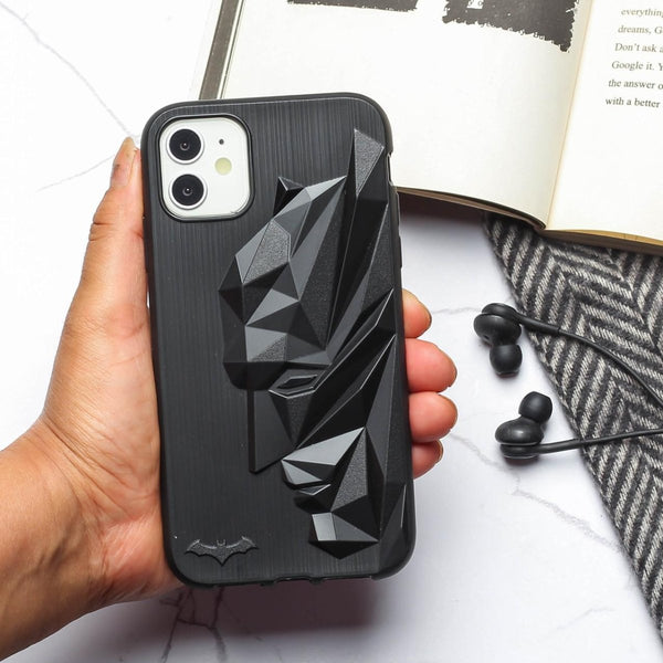 Superhero Engraved Logo Silicone Case for Apple iPhone 11 - The Hatke