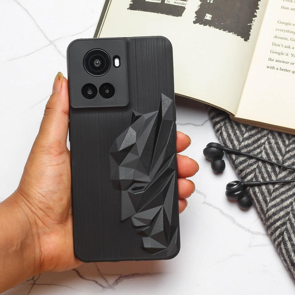 Superhero Engraved logo silicone Case for Oneplus 10R 5G - The Hatke