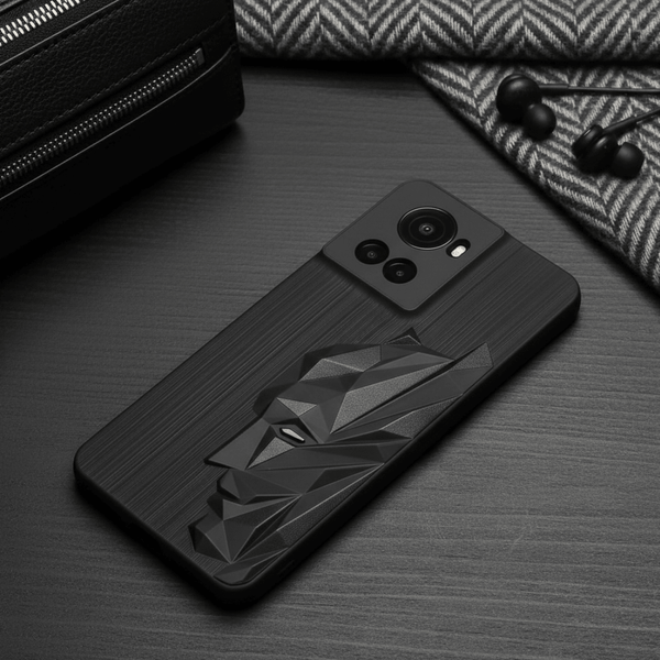 Superhero Engraved logo silicone Case for Oneplus 10R 5G - The Hatke