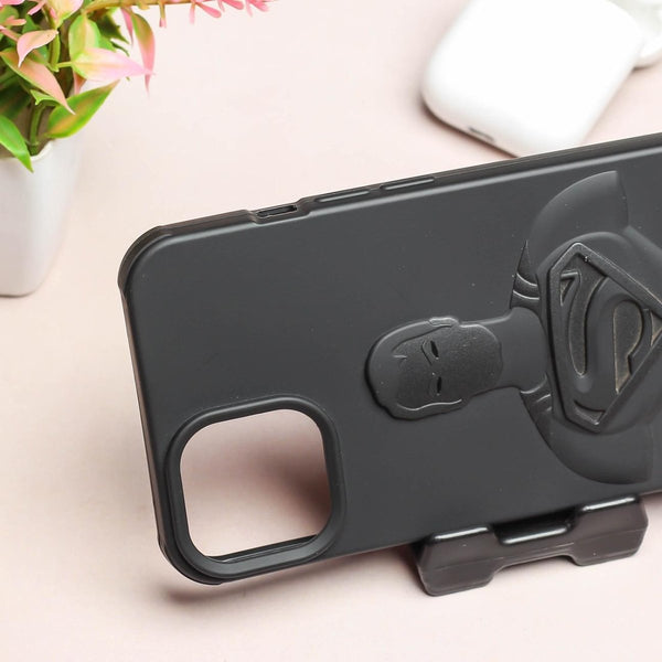 Superhero-FS Engraved silicon Case for Apple Iphone 13 - The Hatke