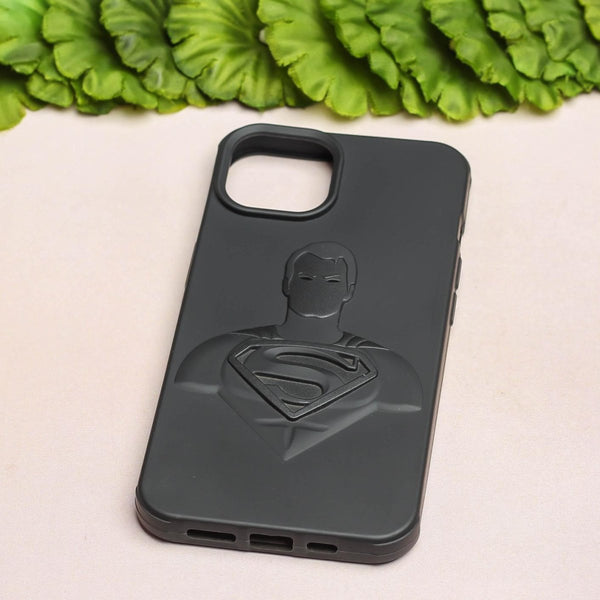 Superhero-FS Engraved silicon Case for Apple Iphone 13 - The Hatke
