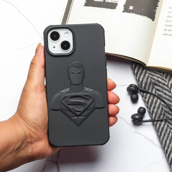 Superhero-FS Engraved silicon Case for Apple Iphone 13 - The Hatke