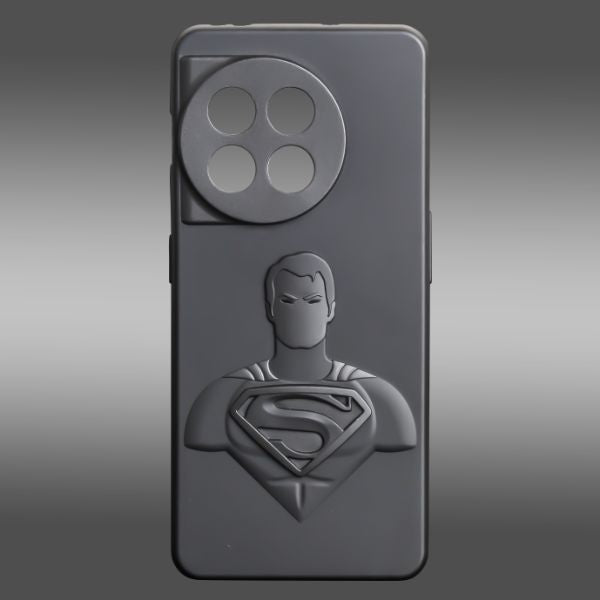 Superhero-FS Engraved silicon Case for Oneplus 11R - The Hatke