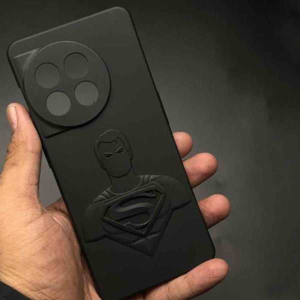 Superhero-FS Engraved silicon Case for Oneplus 11R - The Hatke