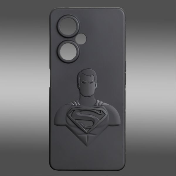 Superhero-FS Engraved silicon Case for Oneplus Nord CE 3 Lite - The Hatke