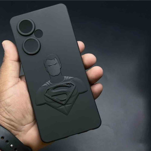 Superhero-FS Engraved silicon Case for Oneplus Nord CE 3 Lite - The Hatke