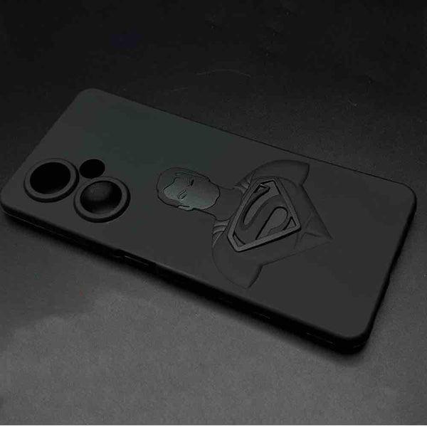 Superhero-FS Engraved silicon Case for Oneplus Nord CE 3 Lite - The Hatke