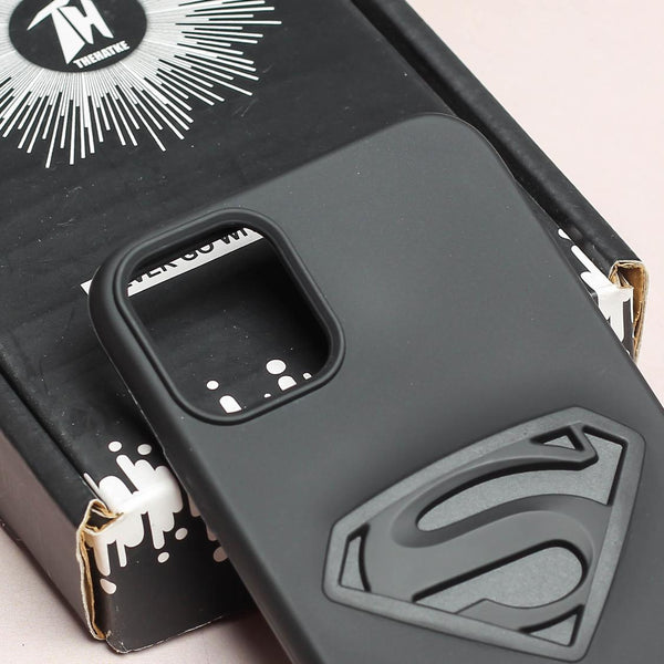 Superhero-S Engraved silicon Case for Apple Iphone 12 - The Hatke