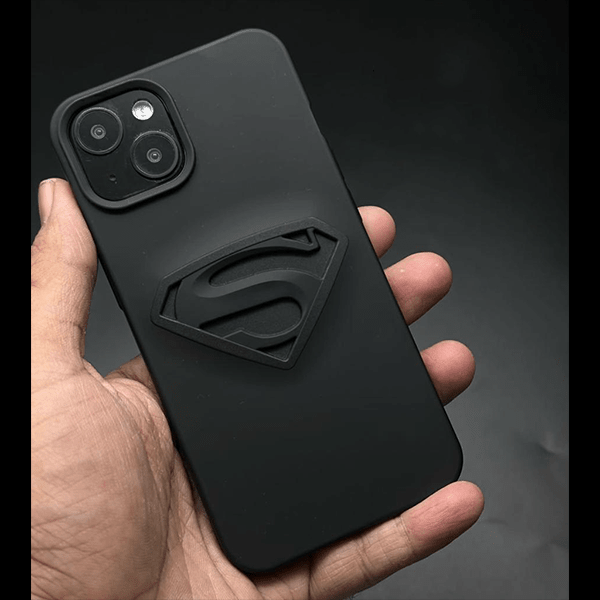 Superhero-S Engraved silicon Case for Apple IPhone 13 - The Hatke
