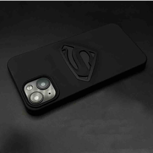 Superhero -S Engraved silicon Case for Apple Iphone 14 - The Hatke