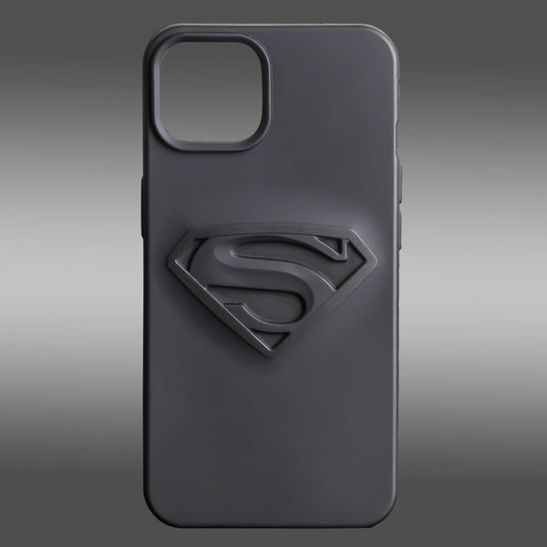 Superhero -S Engraved silicon Case for Apple Iphone 14 - The Hatke