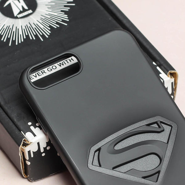 Superhero-S Engraved silicon Case for Apple IPhone 8 Plus - The Hatke